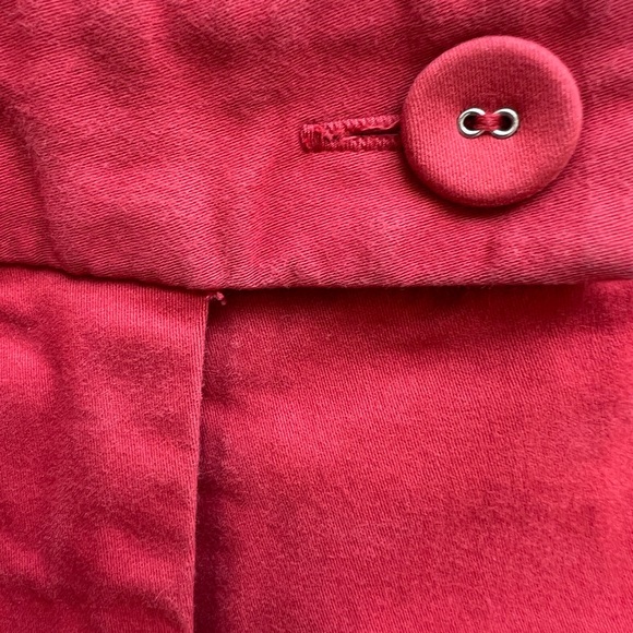 TALBOTS Orange Coral Khaki Pants Women’s 2 Petite NWT NEW - Picture 5 of 11